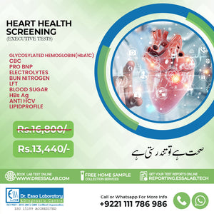 Heart Health Package - Executive Tests