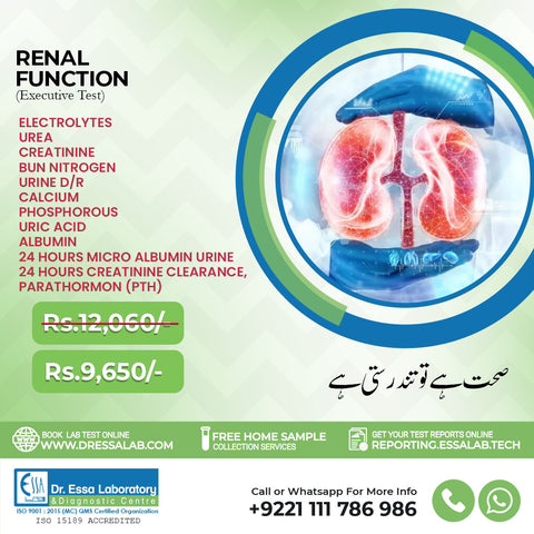 Renal Function Package - Executive Test