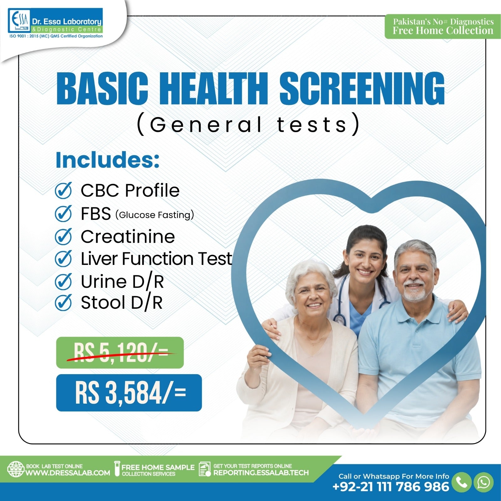 Basic Health Screening Package