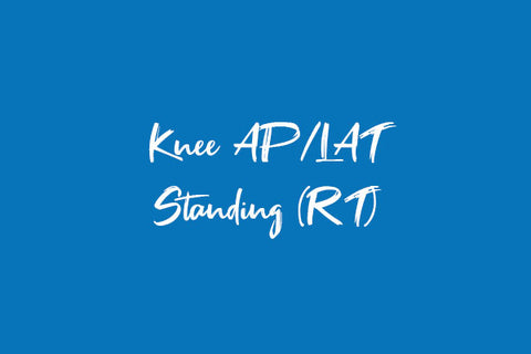 Knee AP/LAT Standing (RT) Dr Essa Laboratory and Diagnostic Centre