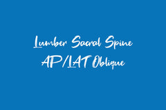 Lumber Sacral Spine AP/LAT Oblique Dr Essa Laboratory and Diagnostic Centre